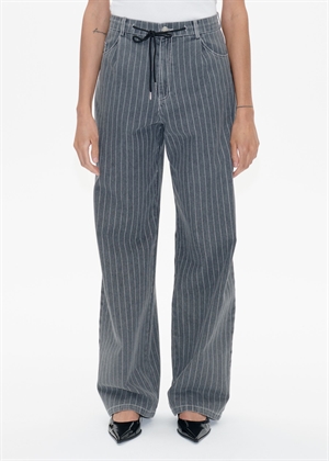 Nanny jeans Grey Pinstripe Denim Baum Und Pferdgarten 